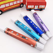 Load image into Gallery viewer, Myriwell 3rd 3D Drawing Pen USB Plug Creative Pen 3D graffiti pen Digital 4 speed regulation Best Gift For Kids 3d printing pen
