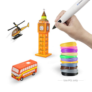 Myriwell Newest Innovative Diy 3d Pen Filament Refills 1.75mm Pcl 3d Color Printer Pen RP-300B