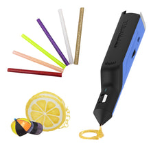 Загрузить изображение в средство просмотра галереи, Myriwell DIY 3D Pen/Hot Melt Glue Gun,USB Charging 3D Printing Pen+6color Glue stick Creative Toy Gift For Kids Design
