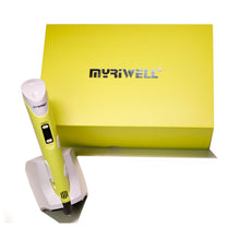 Загрузить изображение в средство просмотра галереи, myriwell wireless charging Low temperature 3D pen PCL/PLA 4th 3d printing pen Built-in battery best gift for children
